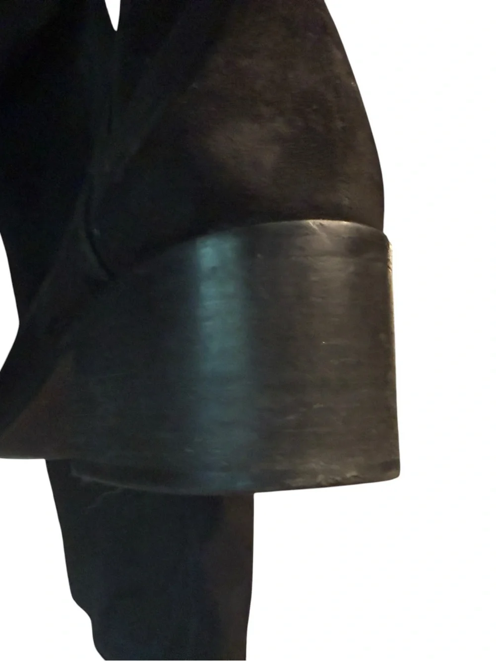 Steve Madden Gabriana over-the-knee stretch boots in black faux suede